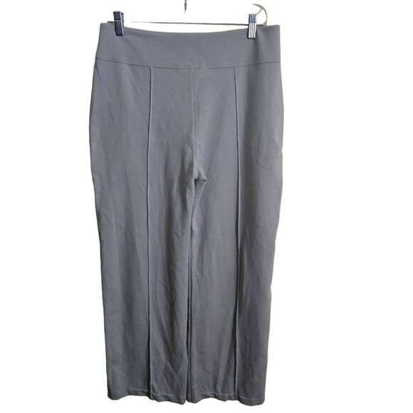Athleta Eastbound Wide Leg Pants Zip Pockets Mint Green Size 12 - Picture 3 of 6